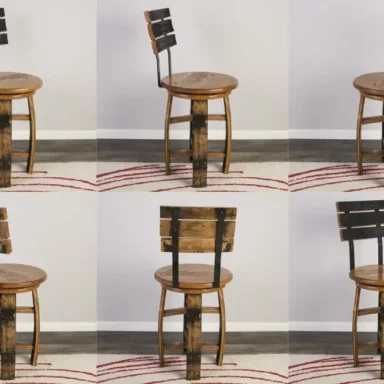 set of 6; 24-inch seat height