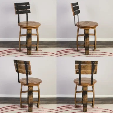 set of 4; 24-inch seat height