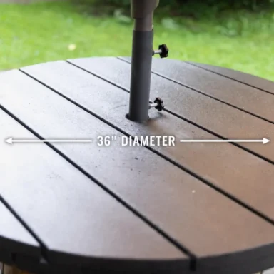 36" diameter