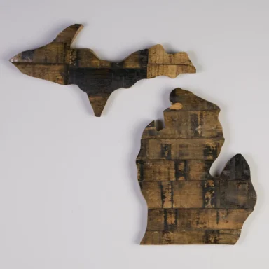 Michigan Barrel stave cut out