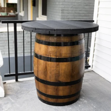none - keeps table at 37" tall