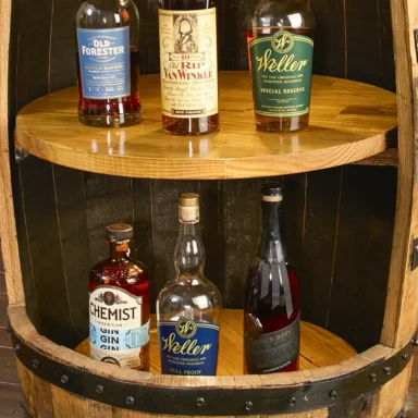 Middle and bottom shelf lazy susan (pine)
