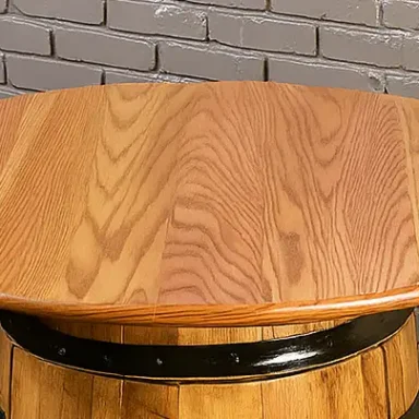 36" oak without glass insert