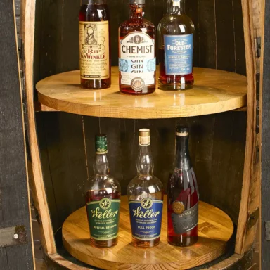 Lazy susan - Middle and bottom shelf (pine)